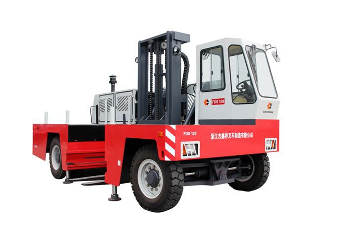 diesel side loader forklift 12 ton 